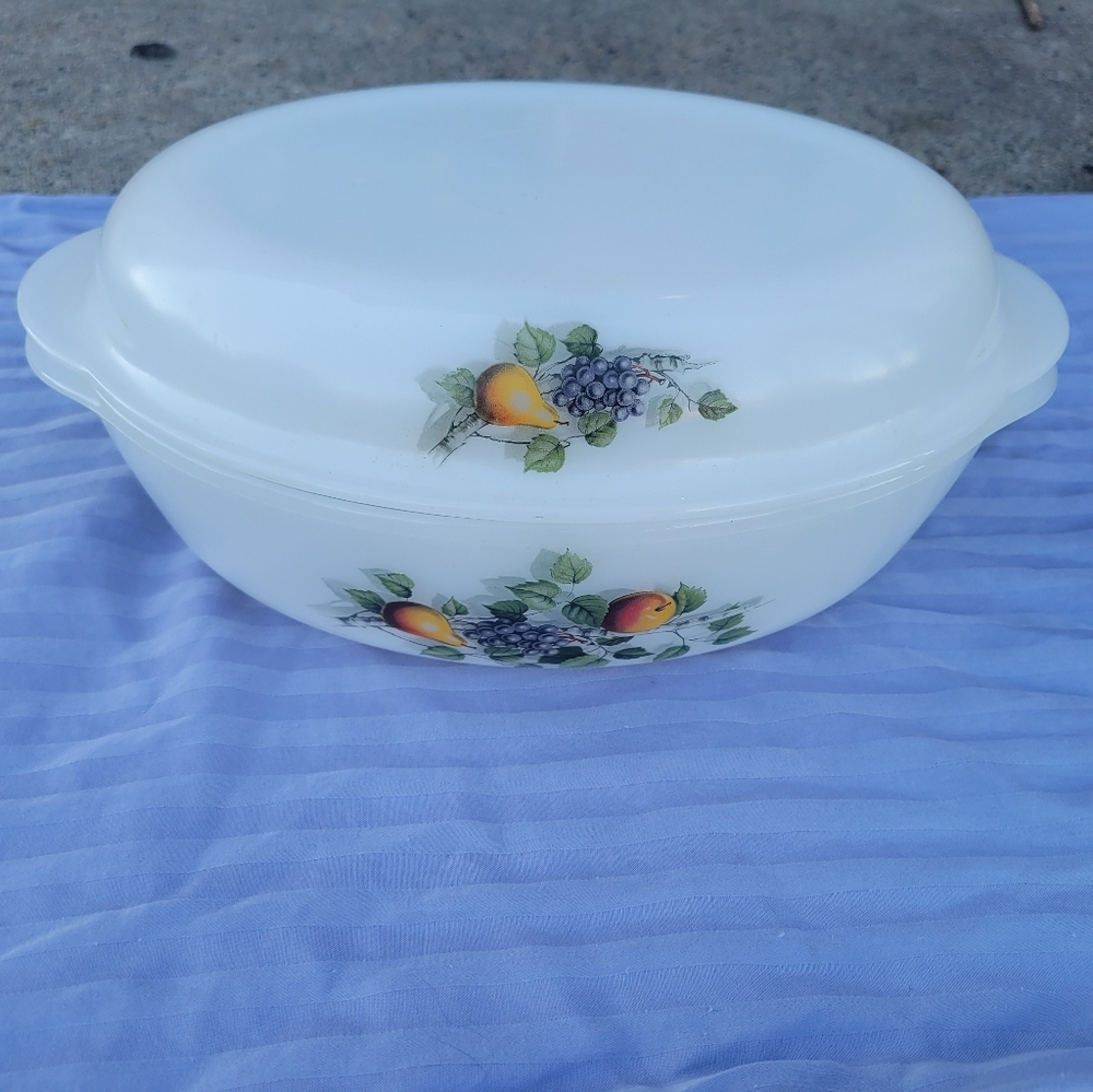 Opal Arcopal France Milk Glass